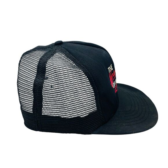 Vintage Chevrolet The Heartbeat of America Snapback Hat Black Corduroy - Picture 2 of 5